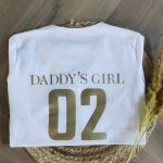 Twinning shirt daddy's girl voor vaderdag